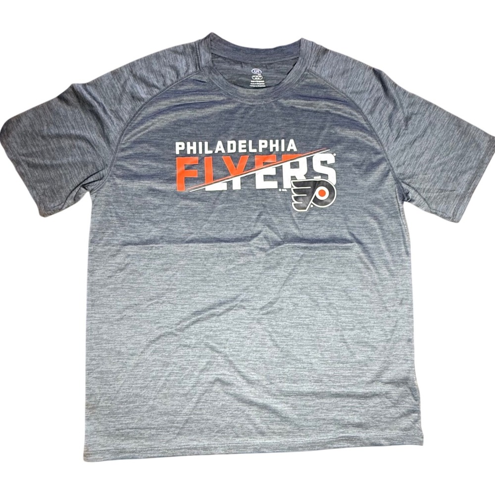 NHL Philadelphia Flyers T-Shirt‎ NHL Licensed Activewear Shirt XL